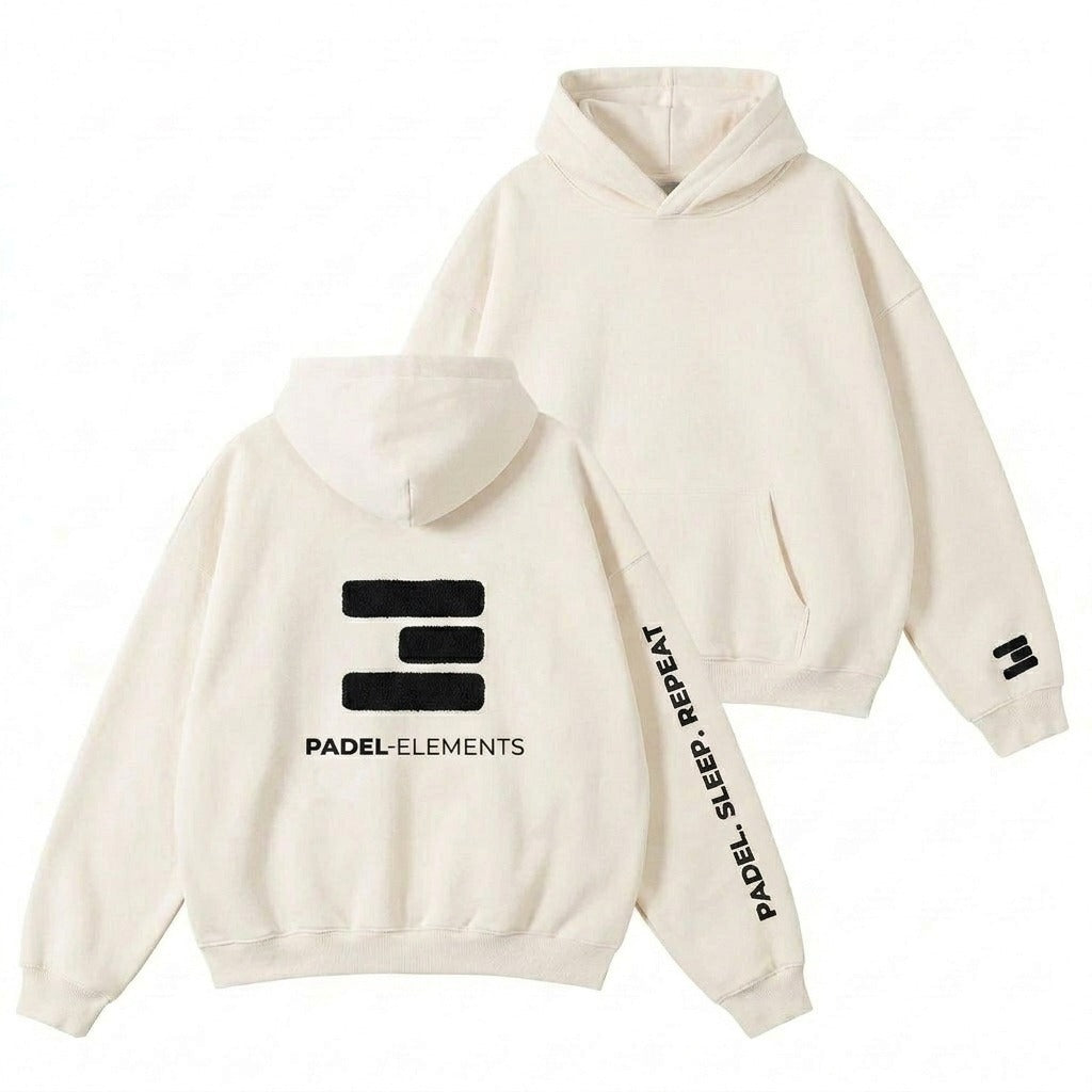 Padel-Elements Hoodie mit Markenlogo weiss